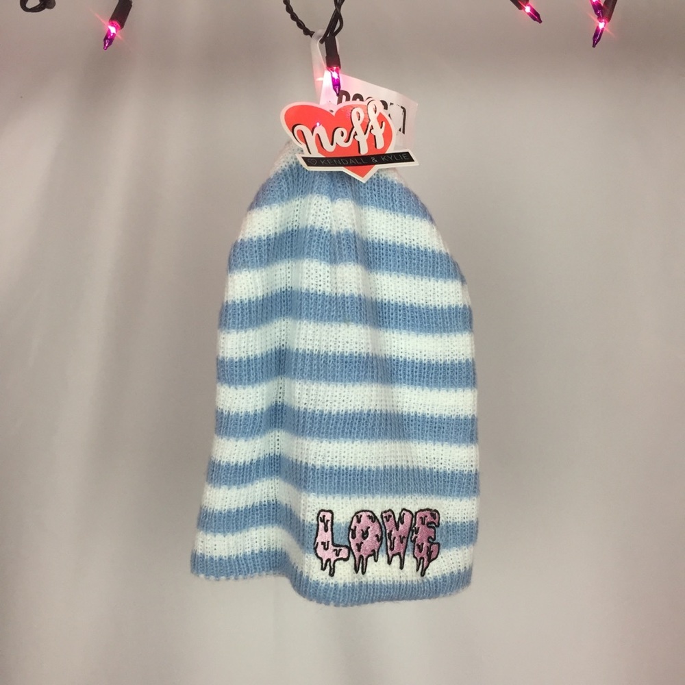 Kendall & Kylie Striped Beanie